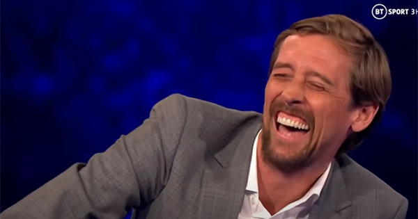Peter Crouch cheekily points out where Pep is going wrong after 7-0 victory